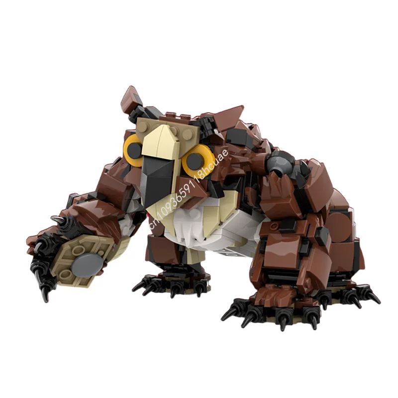 ตัวต่อ MOC รุ่น The Grand Owlbear จำนวน 636 ชิ้น ของสะสม โมเดลอาคาร ของขวัญคริสต์มาส ของเล่นสร้างสรรค์ ไอเดียของขวัญวันเกิด เสริมสร้างทักษะ