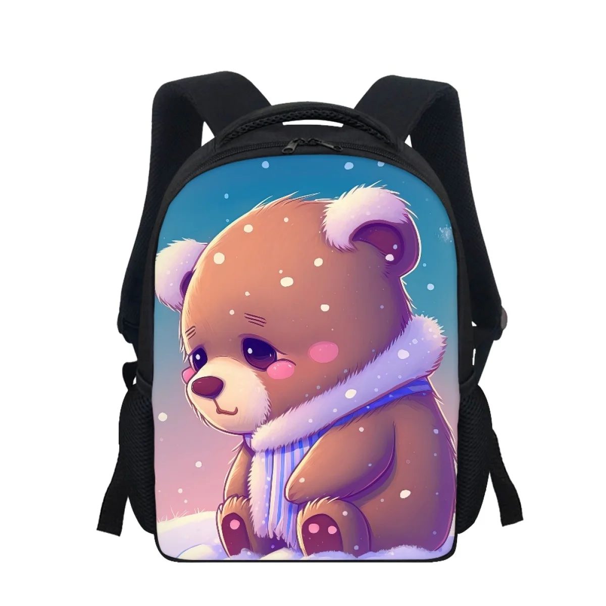 Bonito urso imprimir sacos de escola para meninos meninas da criança mochila para crianças sacos de escola do jardim de infância do bebê mochilas bookbag