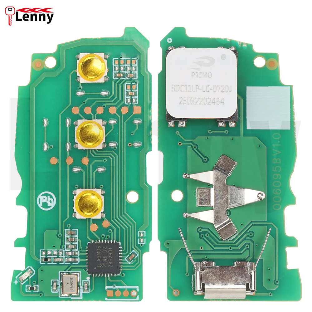 Lenny FCC:3G0959752 434MHz MQB48/MQB5C 49 Chip Car Smart Remote Key For VW Volkswagen Magotan B8 Passat Skoda Octavia A7 Variant
