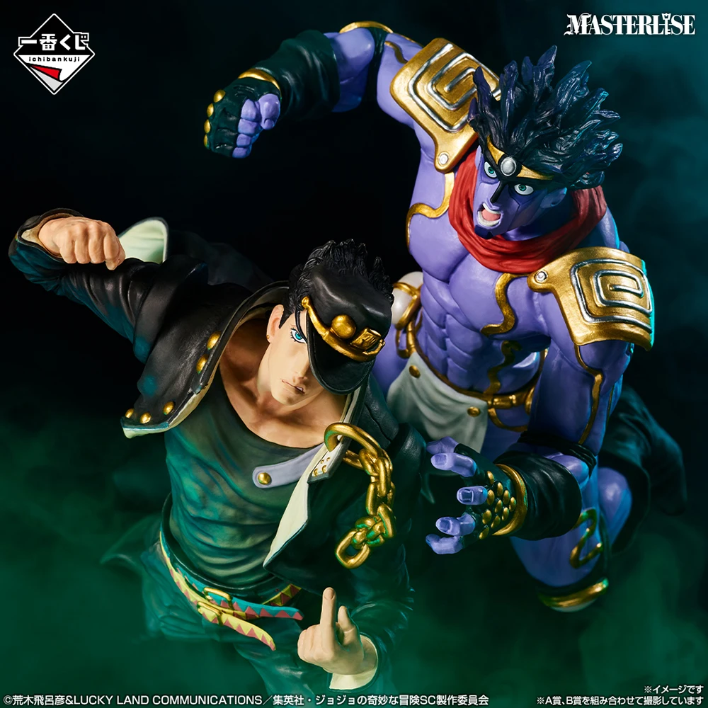 

В наличии Original Bandai Spirits Ichiban Kuji Jojo No Kimou Na Bouken Stardust Crusaders Kujo Jotaro A Prize Anime Figure Toys