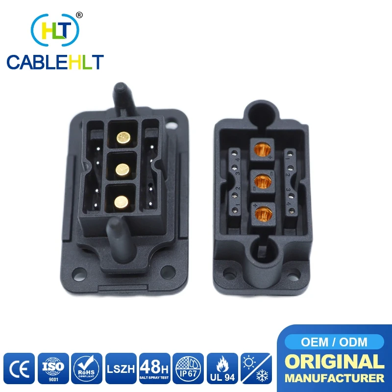 1/5/10PCS Suspended 3+8 100A High Current Home Storage Exchange Male Female Sockets Lithium Battery Waterproof Connector