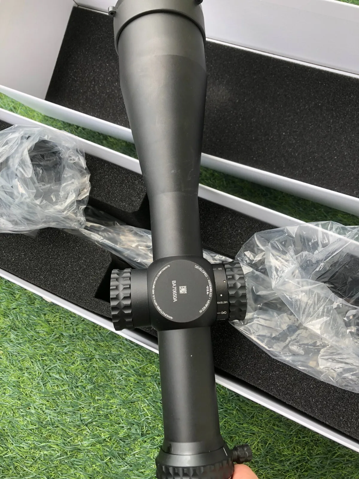 NF ATACR 5-25X56mm F1 FFP Riflescope مضيئة مع HORUS TREMOR3 شبكاني للصيد الحقيقي