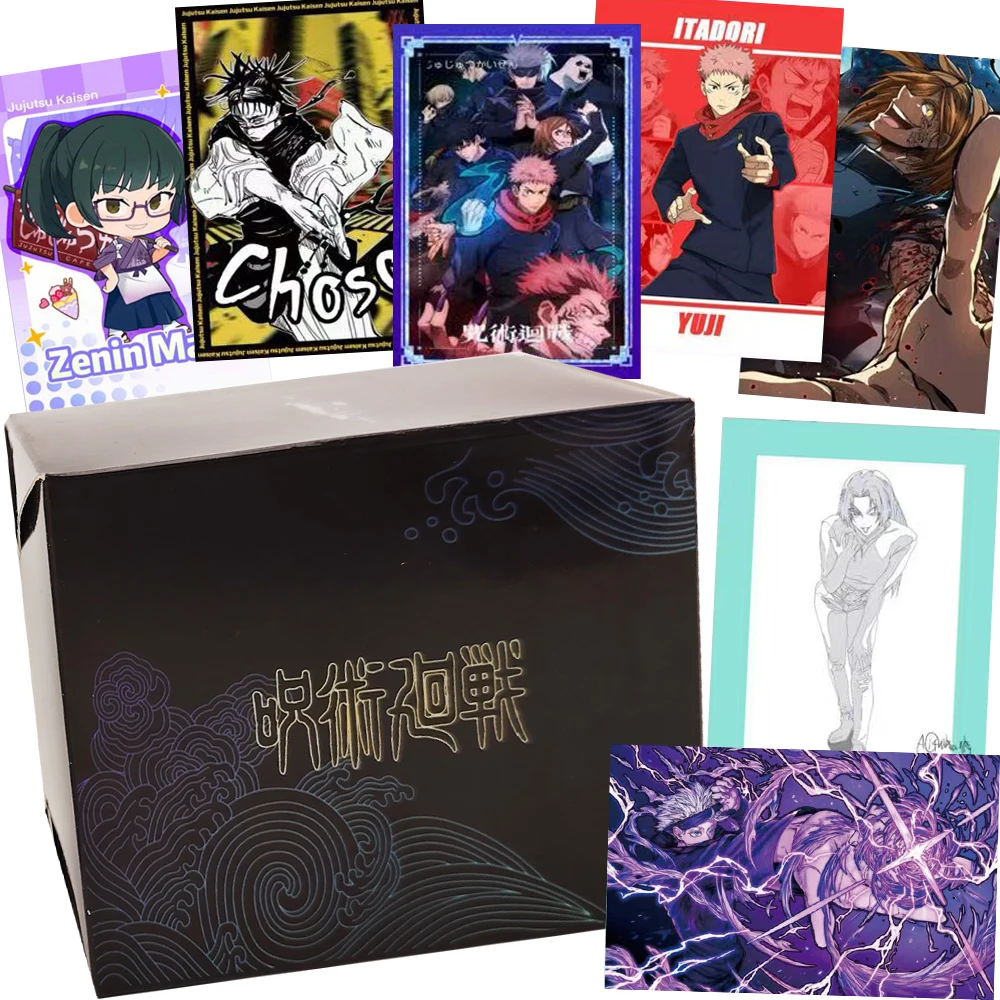 

Combat Fantasy Anime Jujutsu Kaisen Collection Card Bricks for Children Visual Impact Character Illustration Cards Unique Gifts