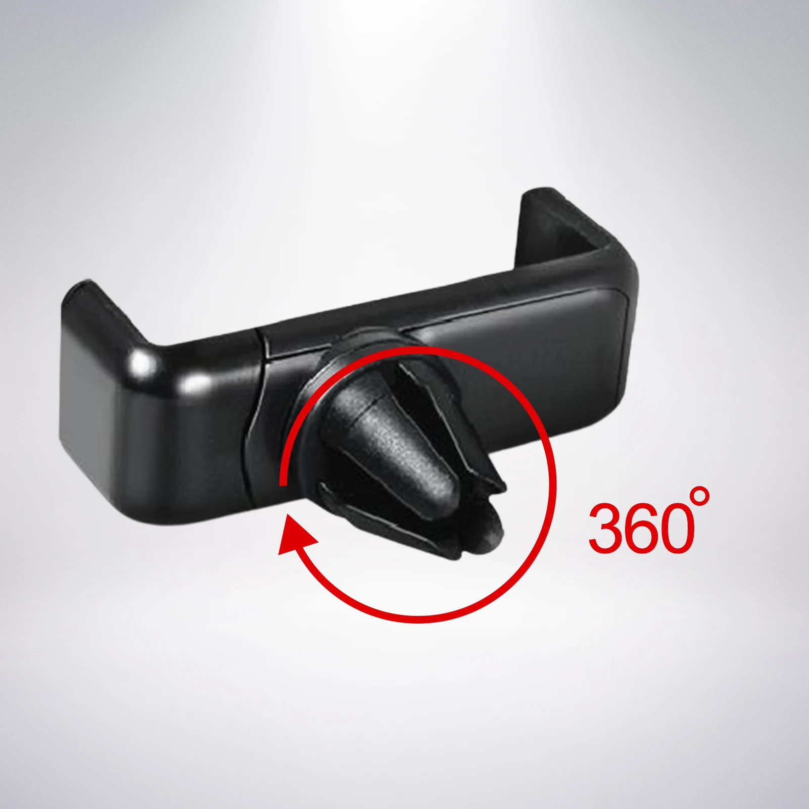 ユニバーサル携帯電話ホルダー,自動車用換気システム,360度回転,インテリアアクセサリー