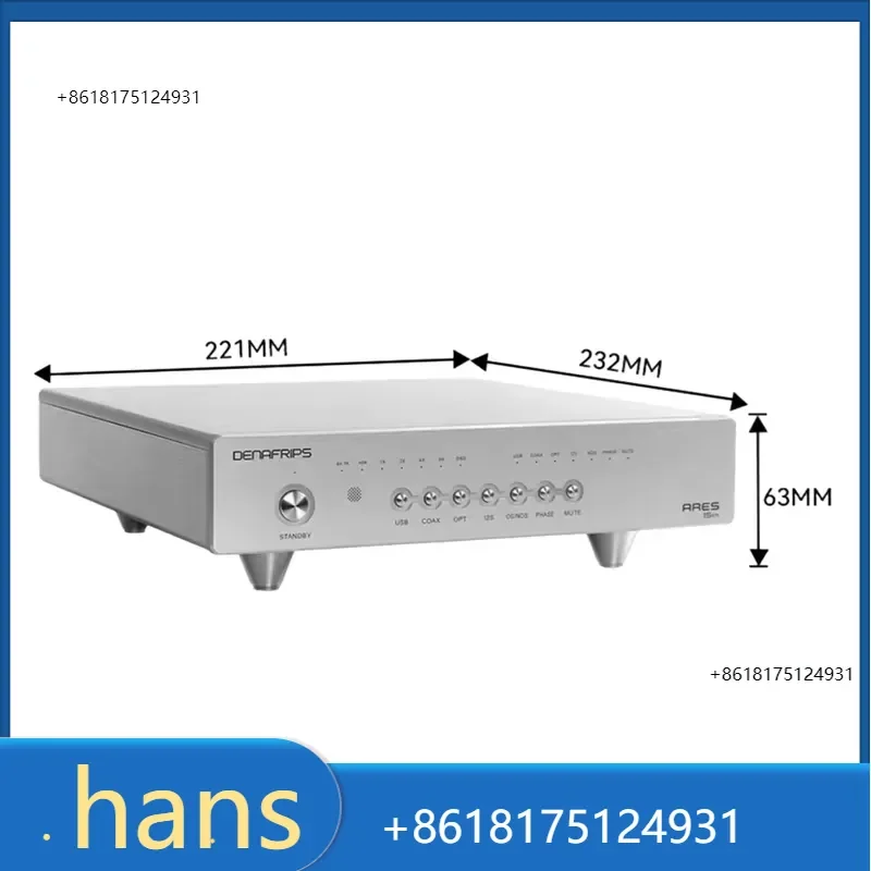 2026 Factory Direct Sales Denafrips ARES 15th DSD1024 Digital Audio R2R Decoder R2R + DSD NOS R-2R DSD1024 And PCM1536