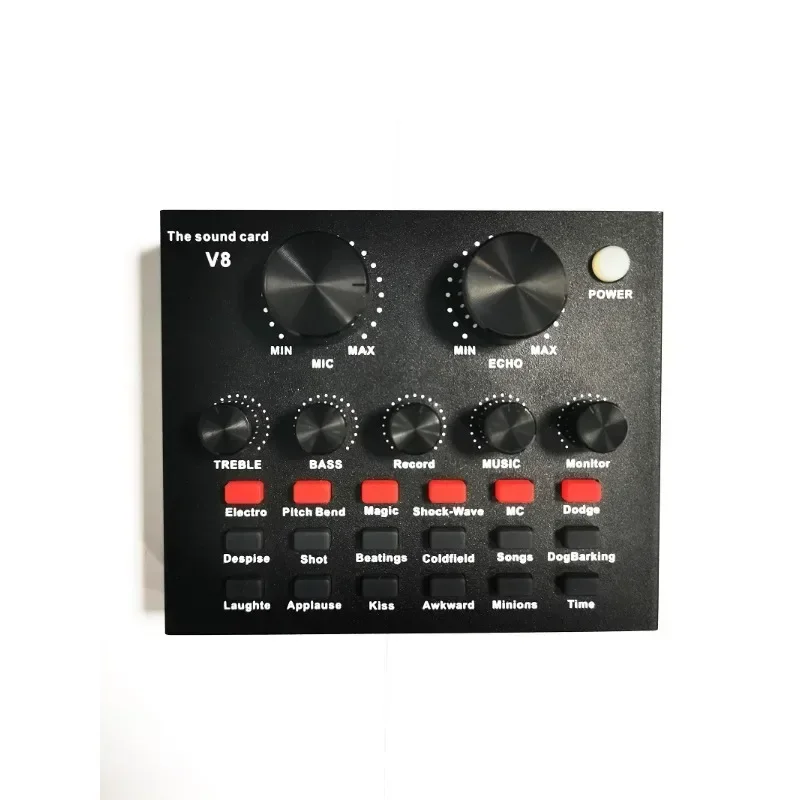 

V8 Audio Sound Table Usb Smart External Interface Set