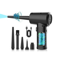 50000 RPM Cordless Wireless Air Duster Compressed Air Blower Electric Air Gun Computer Keyboard Camera Cleaning Dust Blowing Gun