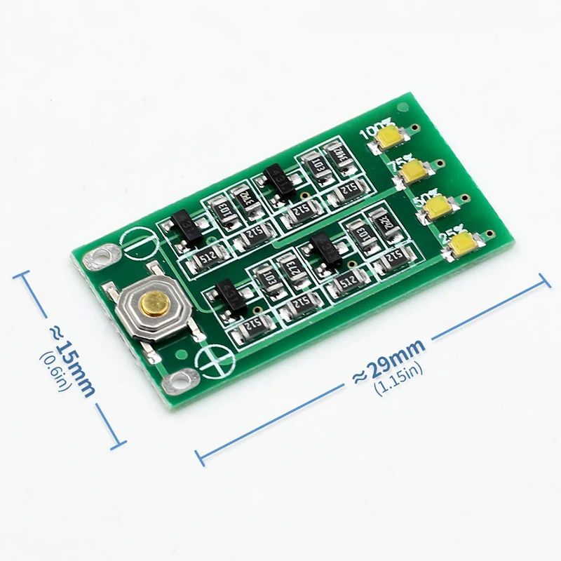 3S 11.1V 12V 12.6V Lithiumbatterij Capaciteit Indicator Module Lipo Li-Ion Vermogensniveau Display Board 3 Serie 9-26V