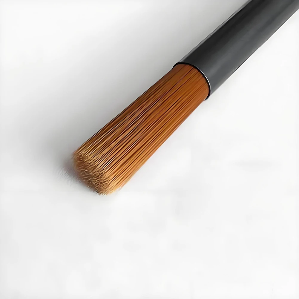 Coffee Grinder Cleaning Brush 2pcs Dual Head Design for Espresso Machine Grinder Maintenance 15.2 cm Long Black Brushes