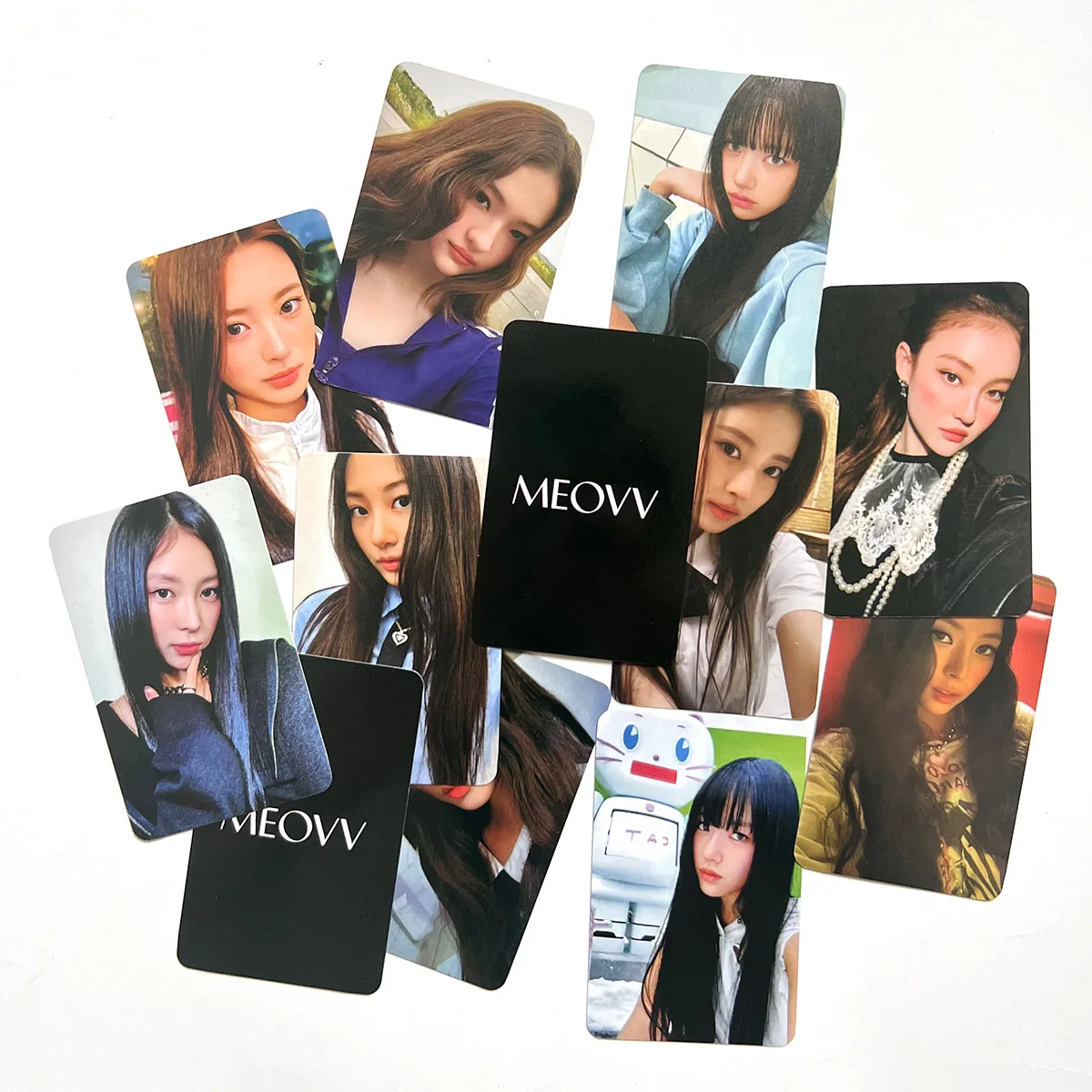 5/20Pcs/Set KPOP MEOVV BROADCAST Album Photocards Anna Narin Gawon