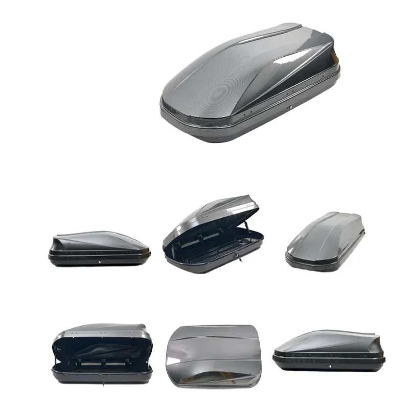 

Heavy Duty ABS Car Roof Lage Box Weatherproof Expandable Cargo Space for 600L Family Trips