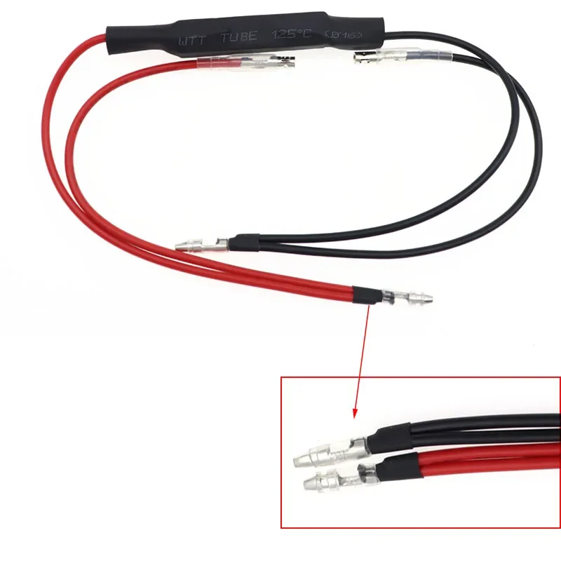 2x Universal 10W 10ohm Motorcycle Turn Signal Light LED Indicator Load Resistor Adaptor Flash Relay Blinker Fix Error For Honda