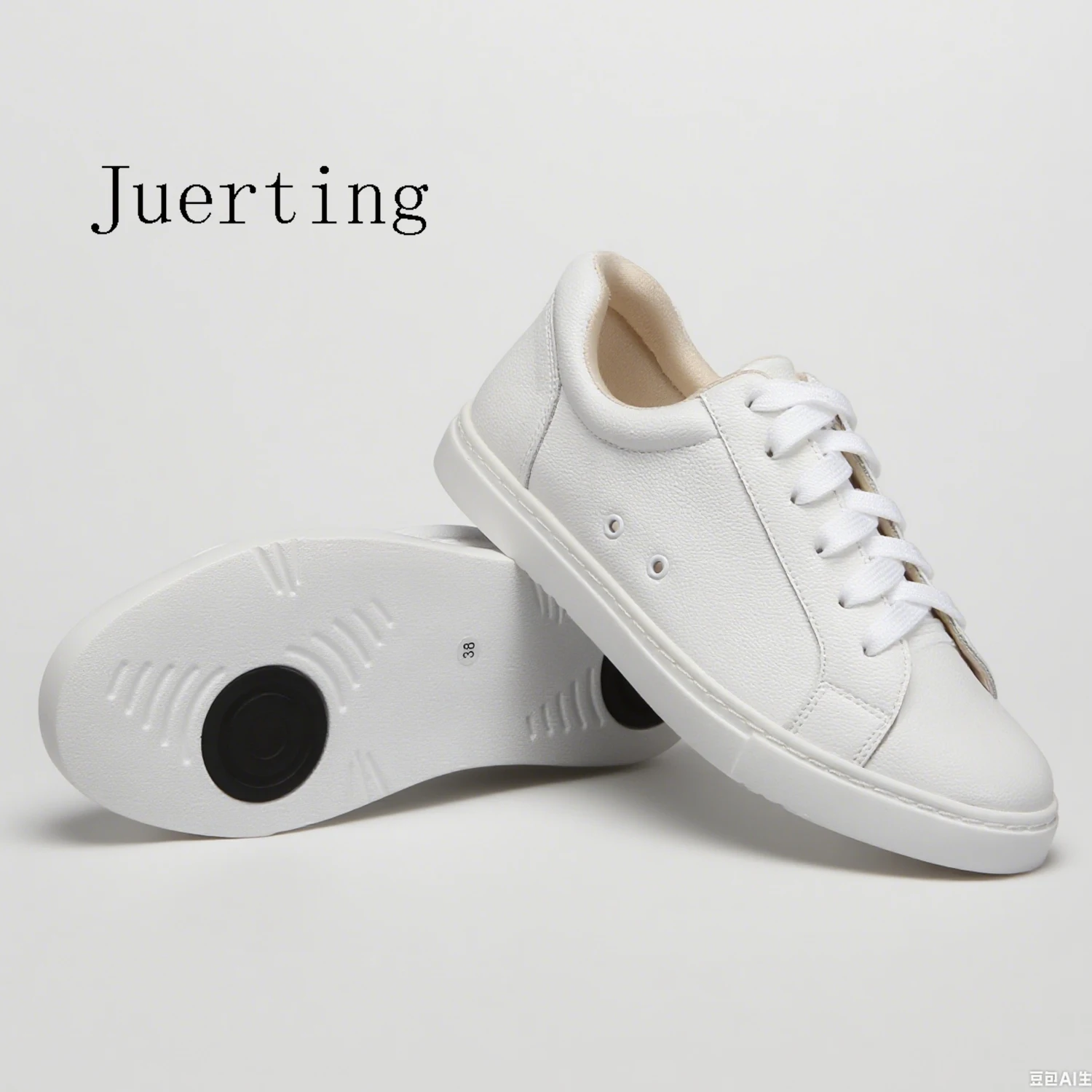 

Women's Dance Shoes Soft Outsole Breath Jazz Hip Hop Shoes Sports White Sneaker Ladies Girl's Dancing for both men and Women