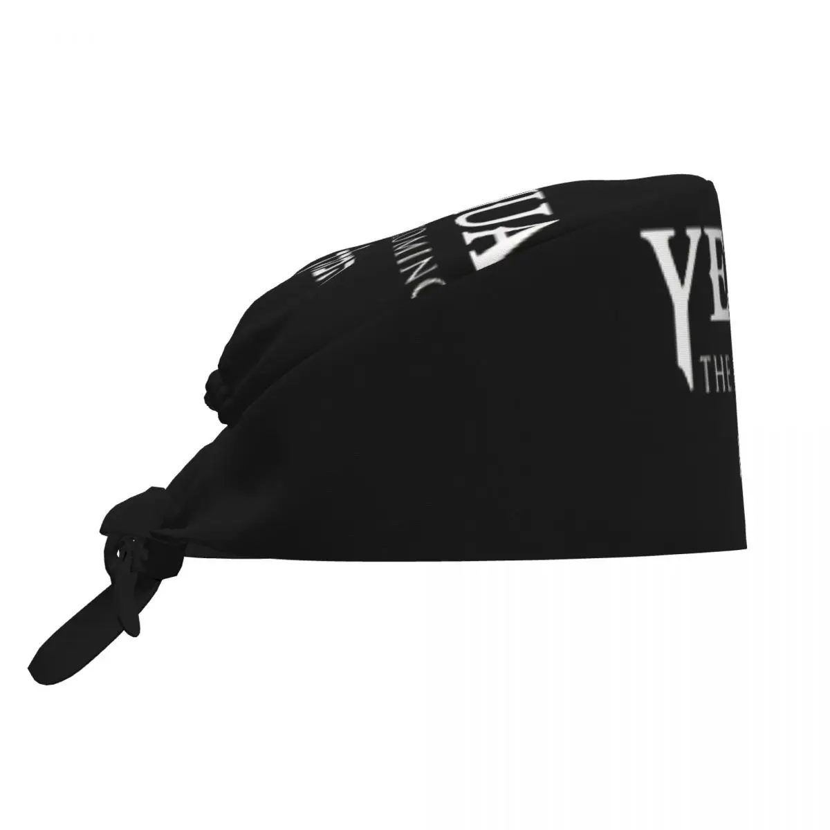 Working Cap For Unisex Women Yeshua The King Is  Hat Comfortable Work Scrub Cap Y2K Fashion Bandage Tie Back Custom Medical Cap