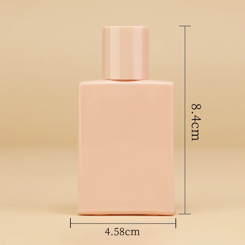 Bottiglia di profumo vuota da 1,01 once, bottiglia di atomizzatore di profumo riutilizzabile, scatola di pompa di profumo quadrata, contenitore di profumo portatile a nebbia fine