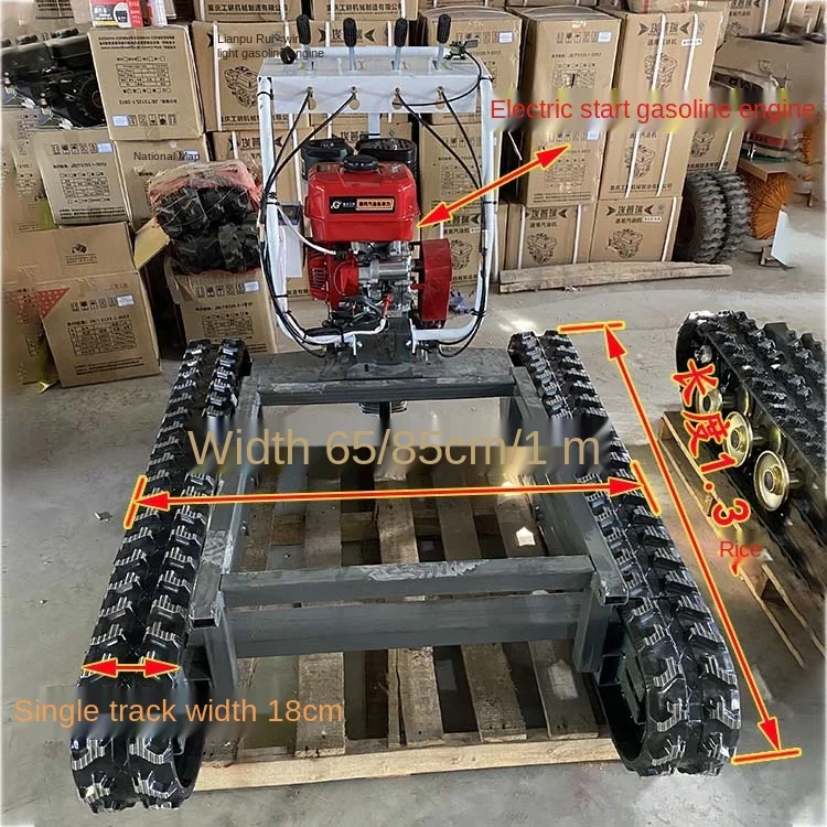 Crawler All-Terrain Diesel Engine Crawler Transport Agricultural Truck