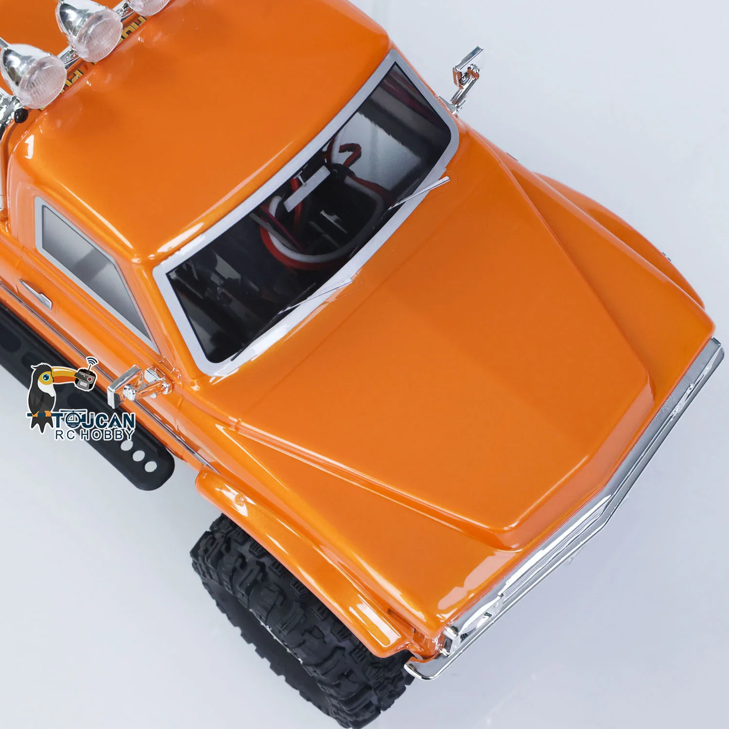 Hobby Plus RC Rock Crawler 1/18 4*4 CR18P 1810504 Convoy EVO V2 2-versnellings elektrische mini radiografisch bestuurbare off-road auto servo op as - afbeelding 1