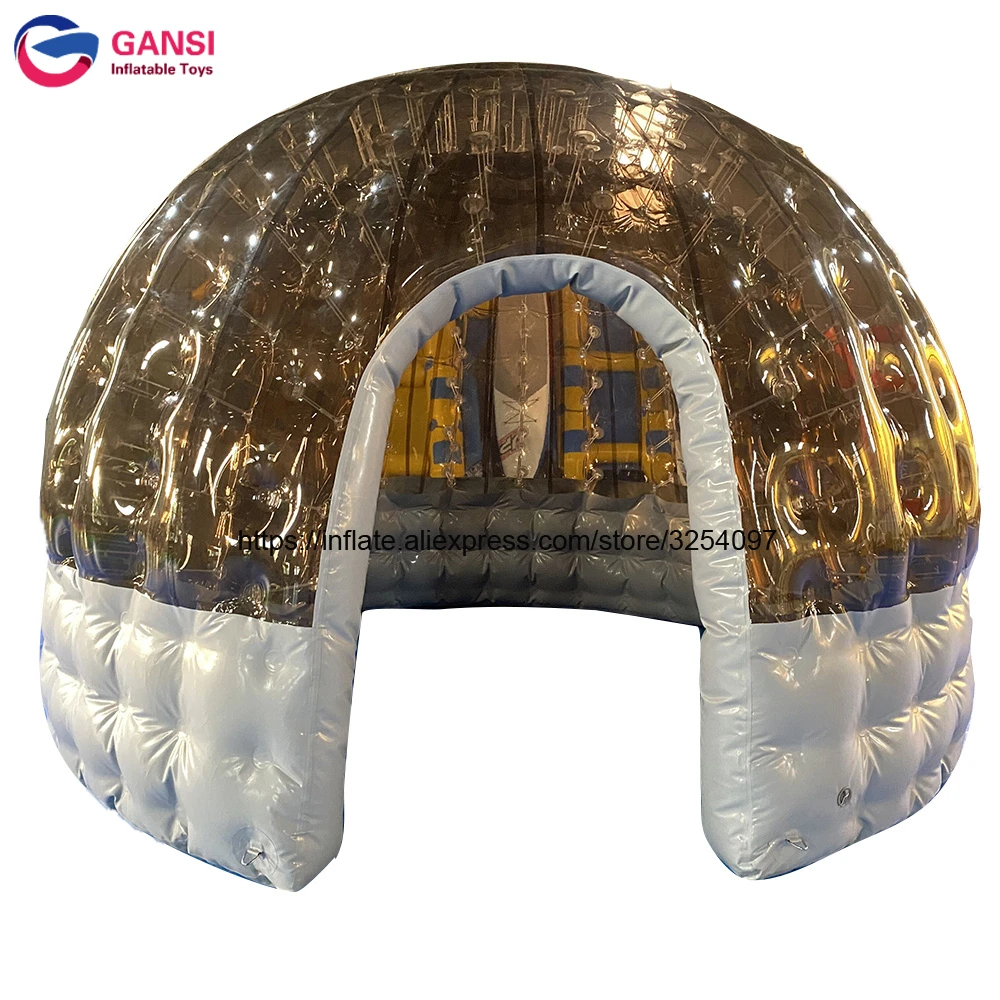 

Bubble Dome Tent Round Inflatable Crystal Transparent Camping Tent Inflatable Bubble Tent For Hot Tub