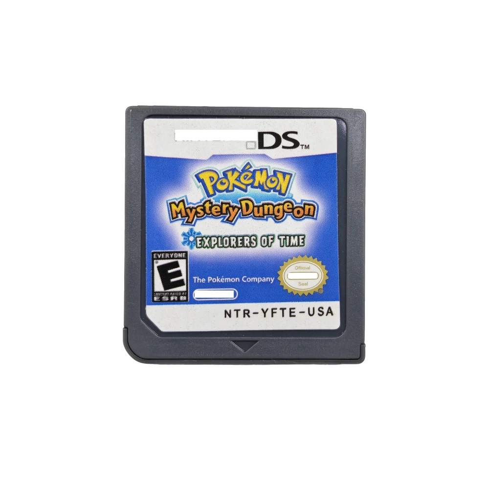 Mystery Dungeon Series Games Cartridge for NDS 3DS 2DS DSL DSI - Explorers of Time Darkness Blue Rescue Team USA English Version