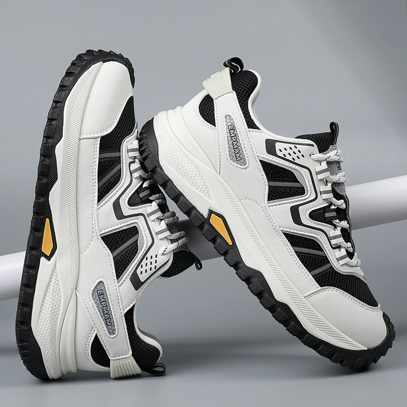 

Men's Casual Sneakers Breathable Luxury Trainer Race Shoes Fashion Loafers Running Shoes for Male