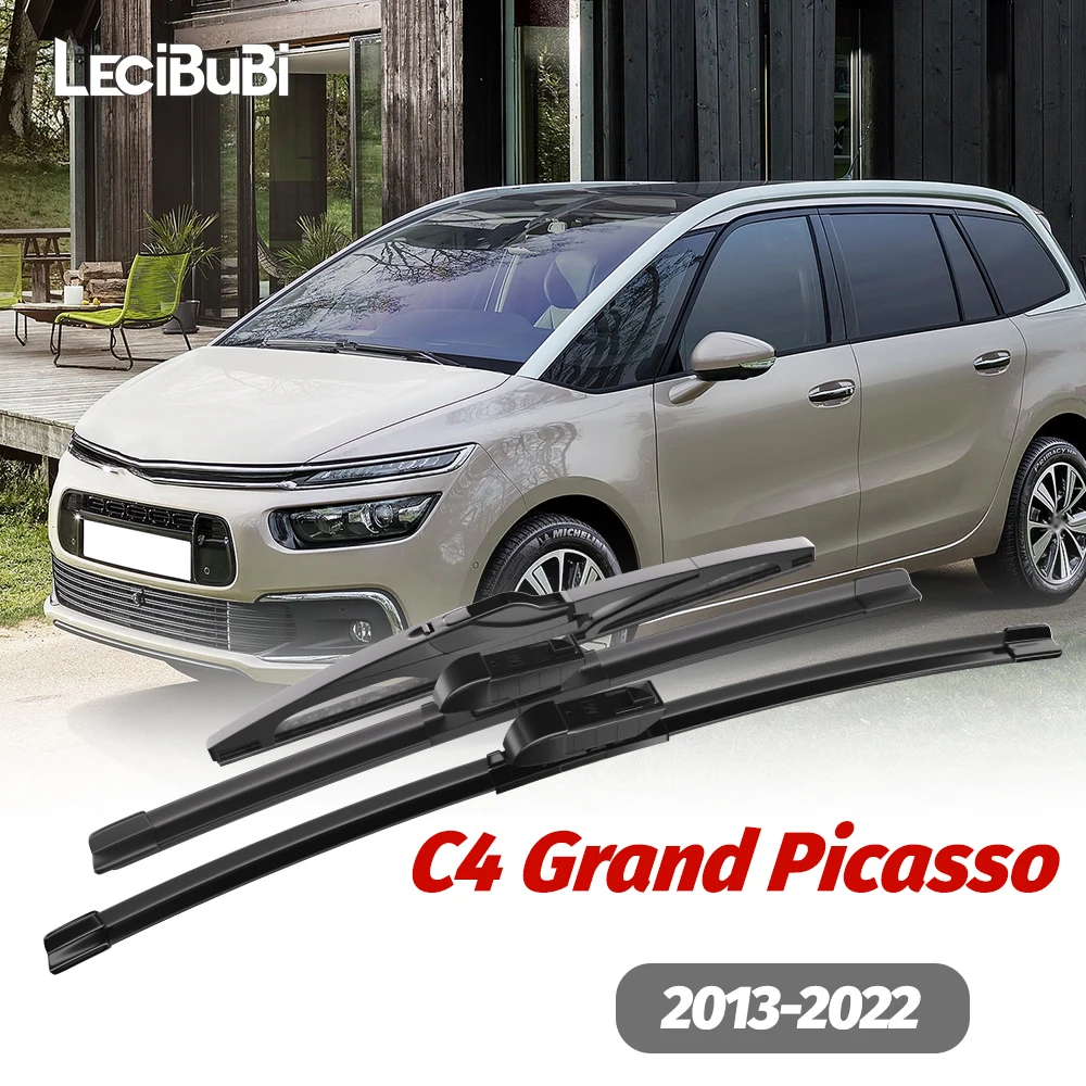 1 Satz vorne und hinten Scheibenwischerblätter Scheibenwischer für Citroen C4 Grand Picasso 2013–2022, 2014, 2015, 2016, 2017, 2018