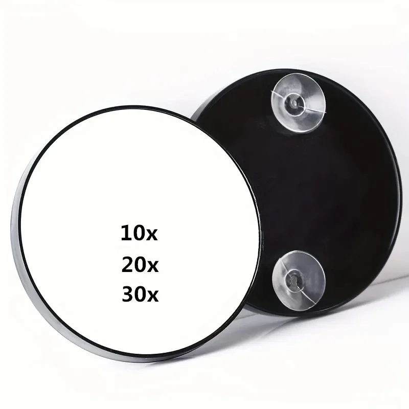 For Bathroom Makeup Mirror 10x20x30x Times Magnification Mirror With Suction Cup Blackhead Magnifying Remove Acne Pore SkinTool