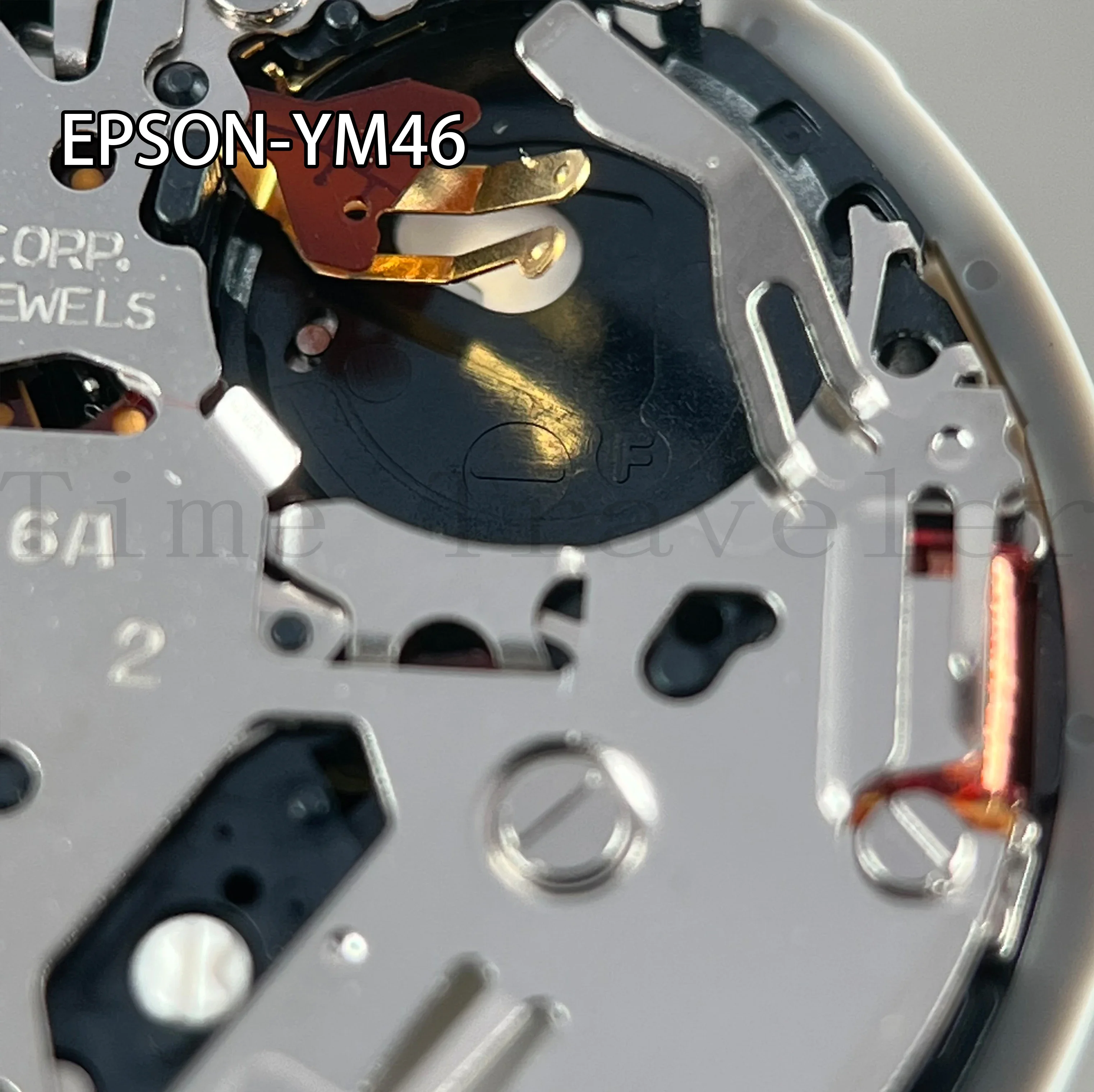 YM46 ruch Epson YM46-3 ruch serii YM46A ruch kwarcowy 6,9,12 mały rozmiar sekundy: 12 ''w 3:00