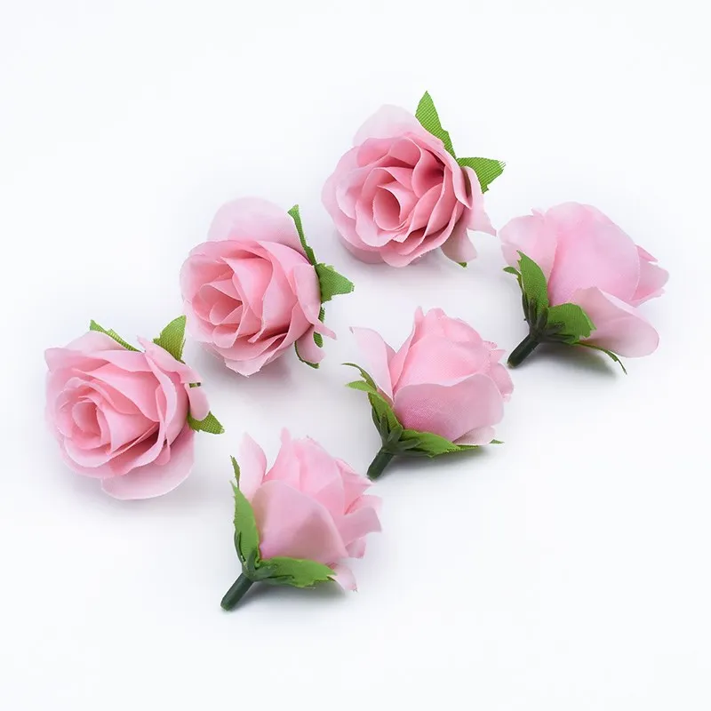 20 stücke Künstliche Pflanzen Dekorative Blumen Brosche Braut Handgelenk Diy Weihnachten Dekorationen für Haus Billig Künstliche Blumen – Detail 11