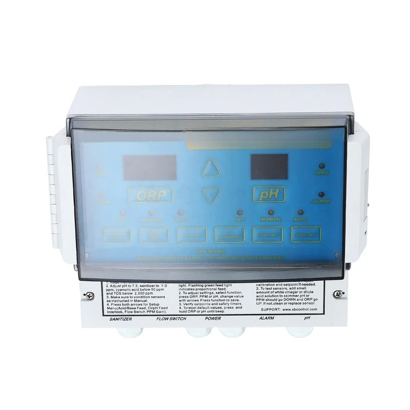 

Swimming pool water quality monitor, disinfection monitoring equipment, automatic detection of pH swimming pool equipment