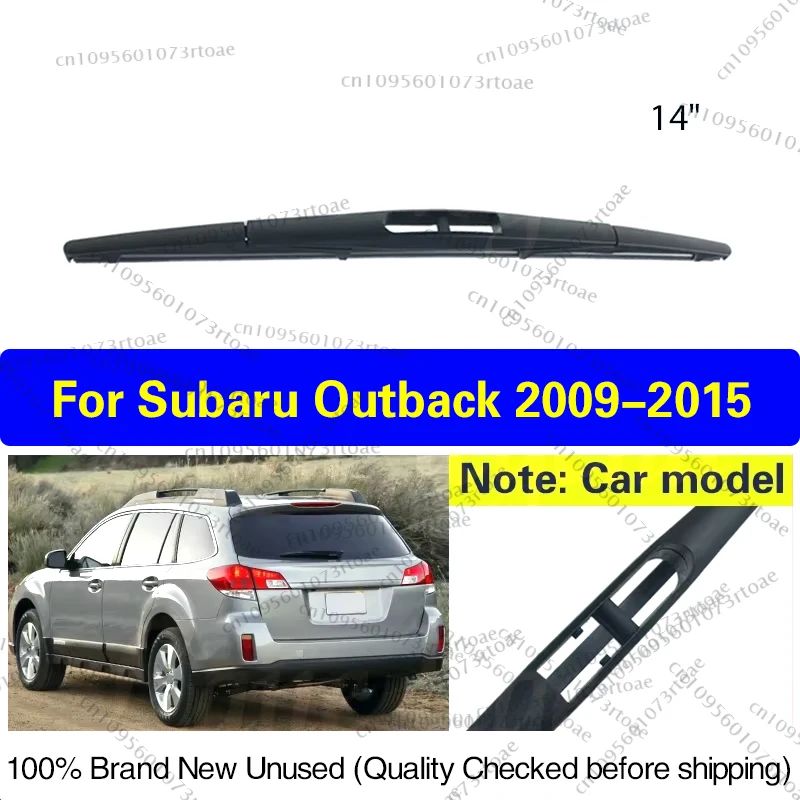 

14" For Subaru Outback 2009 2010 2011 2012 2013 2014 2015 Rear Window Windshield Wiper Blade Windscreen Brush Car Accessories
