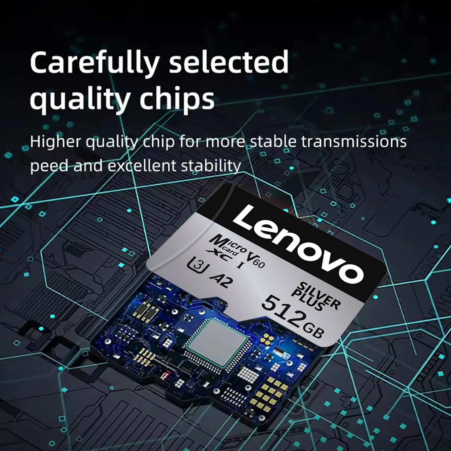 Lenovo Memory Card 1TB High Speed Full HD Video Card 512GB MINI SD Card with Adapter 256GB 128GB Micro SD Card TF Card 64GB