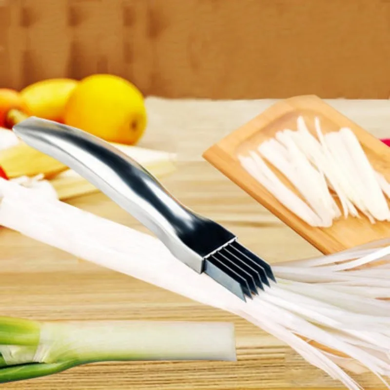 Cutting Onion Chopped Green Onion Knife, Garlic Sprout, Shredded, Household Kitchen Tool