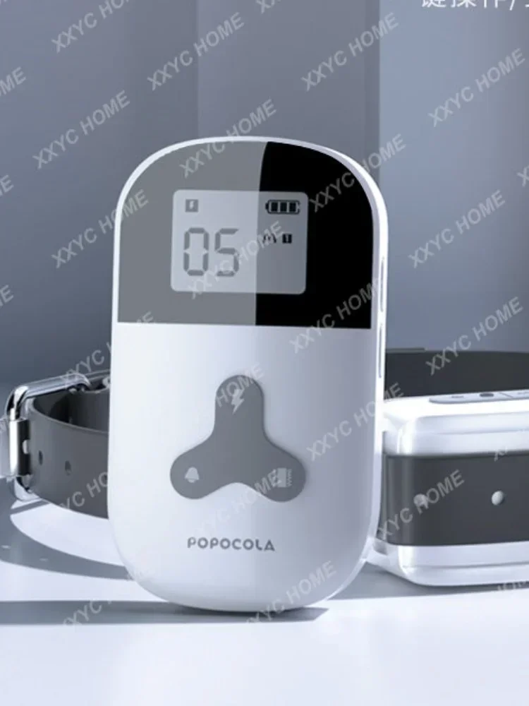 الحيوانات الأليفة القط الكلب النباح سدادة مكافحة الكلب لدغة قطعة أثرية Nuisance مكافحة لحاء الكلب التدريب صدمة كهربائية طوق التحكم عن بعد #1