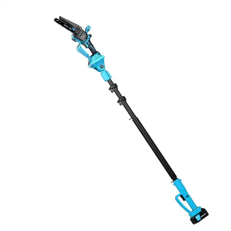 Telescoping Electric Pole Saw 8 Inch Brushless Chainsaw High Reach Garden Tree Pruning Tools