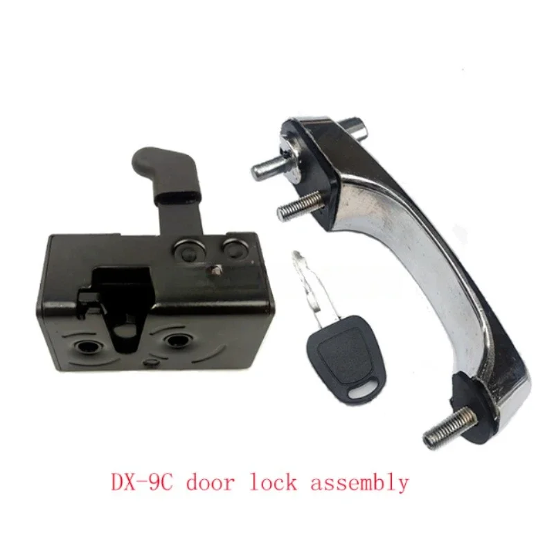 

1 set Cab Lock Block Handle Door Lock Fit For Doosan Daewoo Excavator DX55-9C DX60-9C