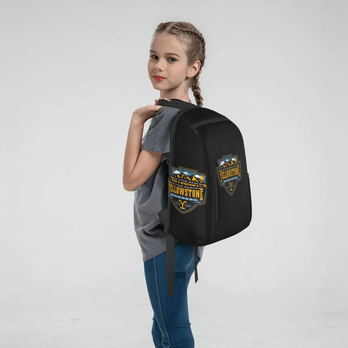 Yellowstone Quick Dry Dutton Ranch Backpack Daypack Boys Girls BookBag School Bag Shoulder Bags for Men Women