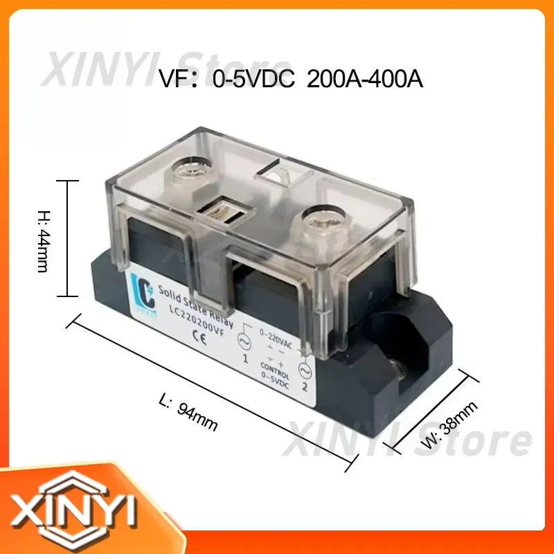 High Power 300A Industrial Solid State Relay 0-5V Control Voltage SCR Industrial Voltage Regulator for Three Phase