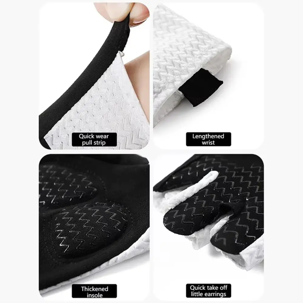 

Summer Breathable Cycling Gloves Anti-Slip Shockproof Half Finger Gloves Wear-Resistant Road Bike Glove Cooling Sport Gear