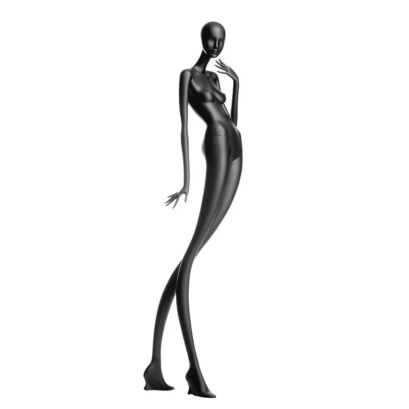 

Tall and long legs model props women's full body clothing store dummy model display stand wedding dress window