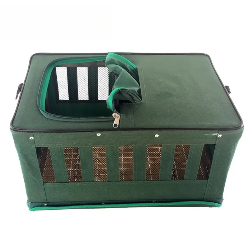 

Racing Pigeon Supplies Bird Cages Nest Transport Foldable Metal Canvas Pigeon Cages bird accessories bird cage