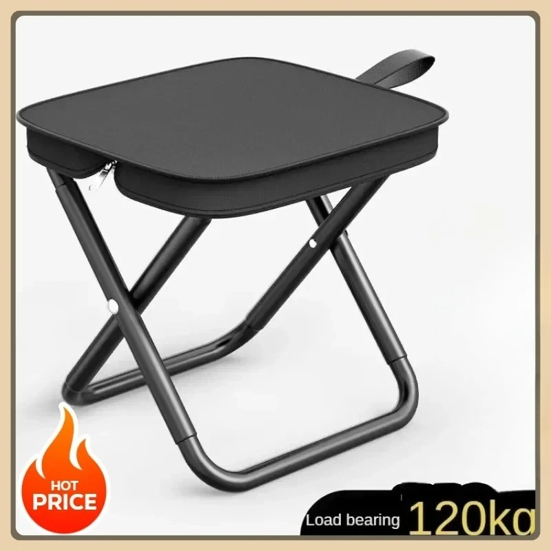 

Портативный складной табурет для путешествий — НОВЫЙ сверхлегкий стул для кемпинга, рыбалки, пикника, удобного переноски, компактный дизайн