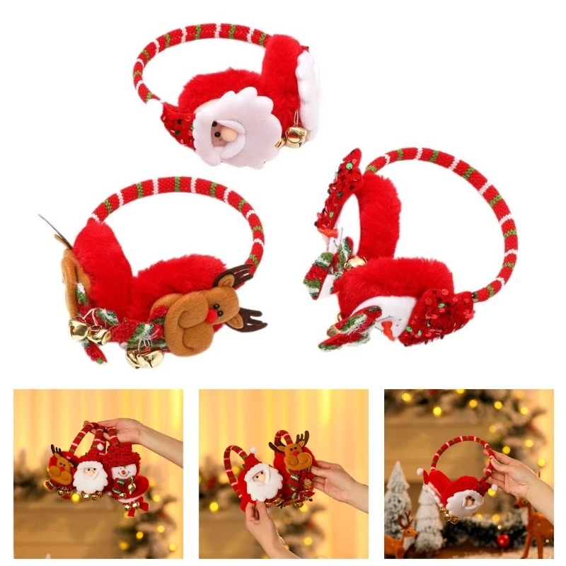 

Christmas Earmuffs Cartoon Thermal Ear Muffs Winter Ear muffs For Women Girl