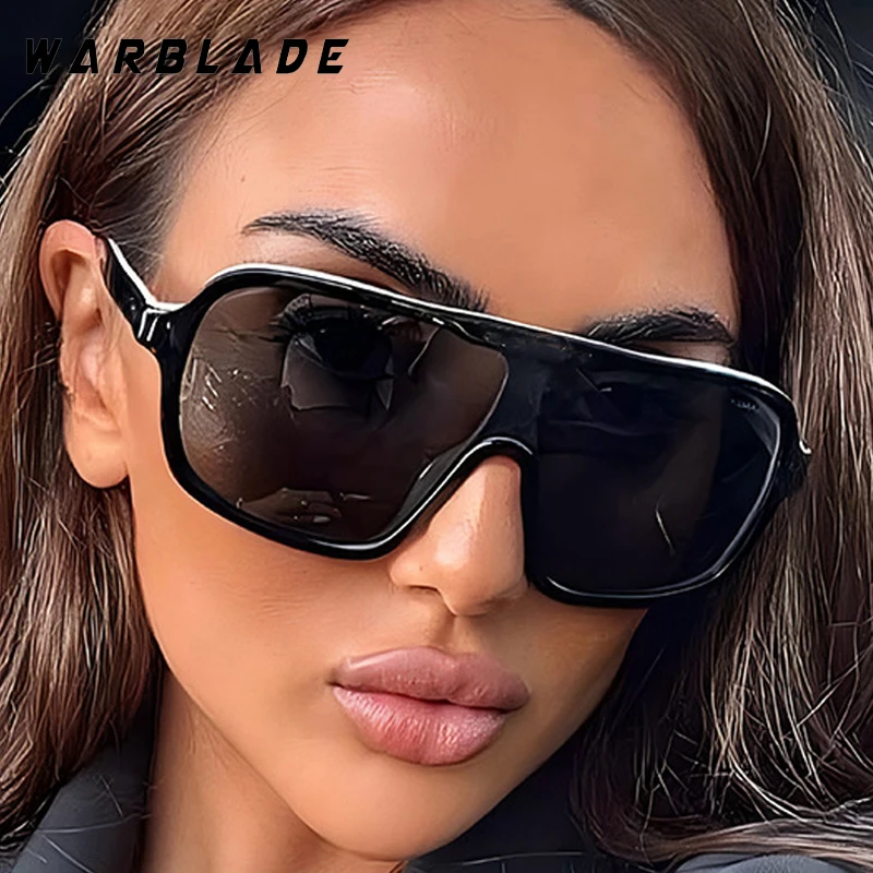 

Retro Square Women's Sunglasses Luxury Brand Oversized Frame Men Sunglass Outdoor Sports Drive Shade Eyewear Unisex UV400 Lentes