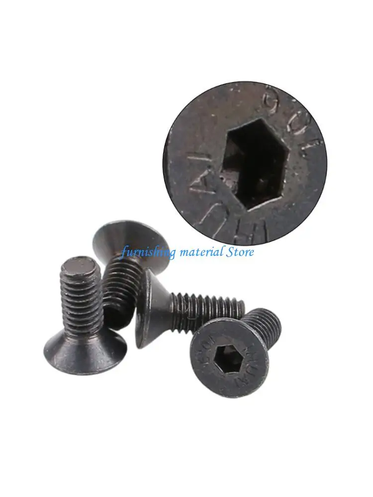 

Y5GD Practical Cycling Cleat Screws 50pcs Portable for Mountain Bikes Maintenance