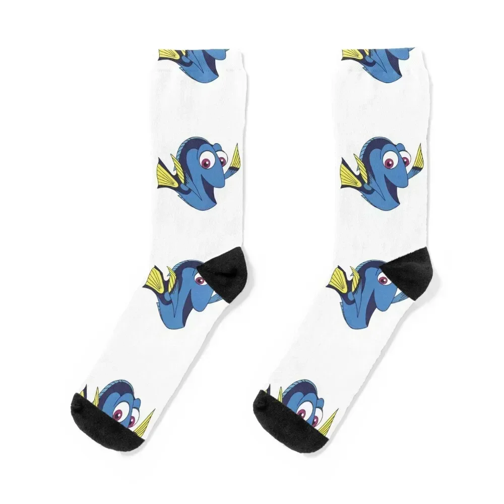 

Cutie Dory Fish Socks bright garter Toe sports valentine gift ideas Socks Women Men's