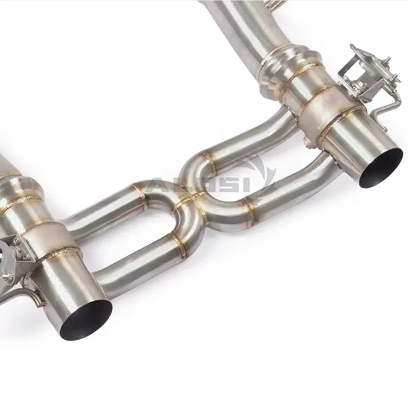 Titanium Smart Valved Catback Exhaust Muffler for Ferrari SF90 Stradale 2020-2025 3.9T V8 Racing Performance Deep Tone Tuning