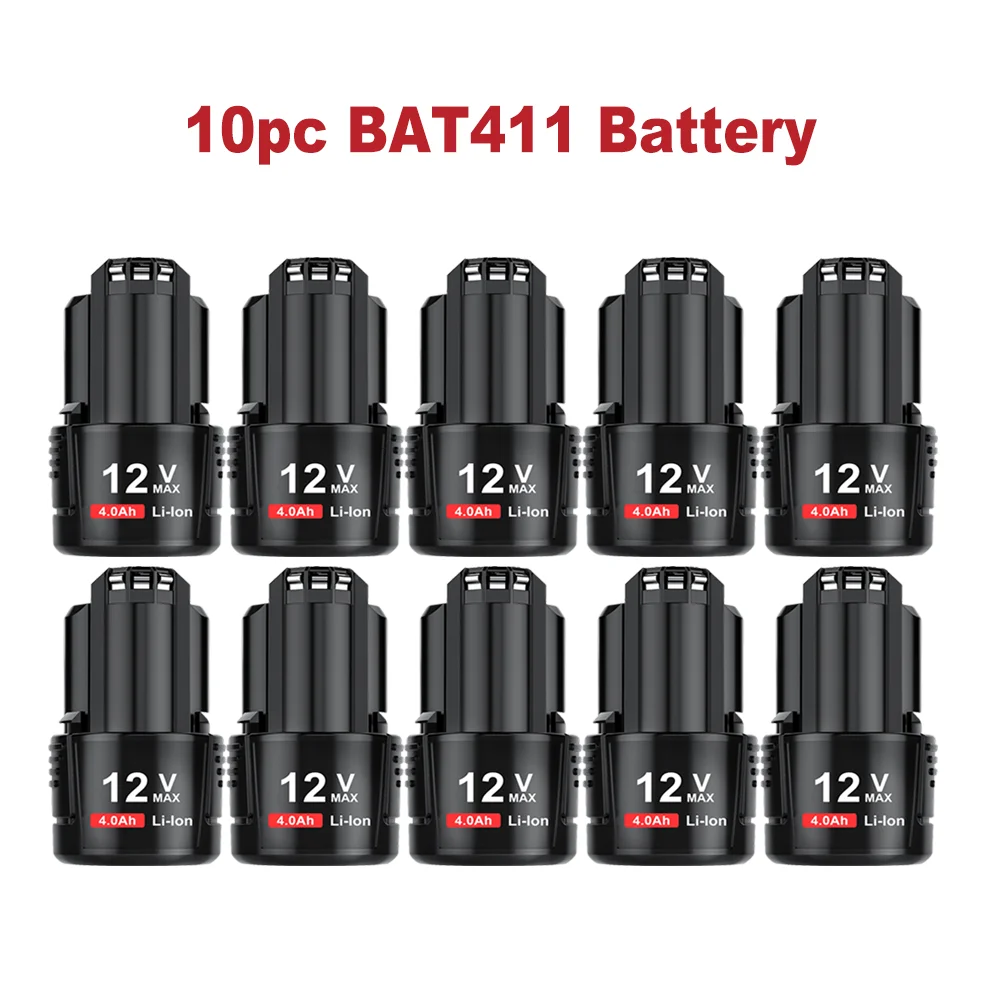 4000mah Für Bosch BAT411 Batterie 12V Ersatz Batterie Für Bosch BAT411 BAT412A BAT414 BAT412 D-70745GOP Power Werkzeuge Batterie