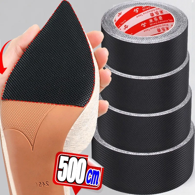 Sole Cuttable Anti Slip Sticker High Heels Anti Damage Patch Shoes Wear Resistant Self Adhesive Stickers Boots Protective Paster