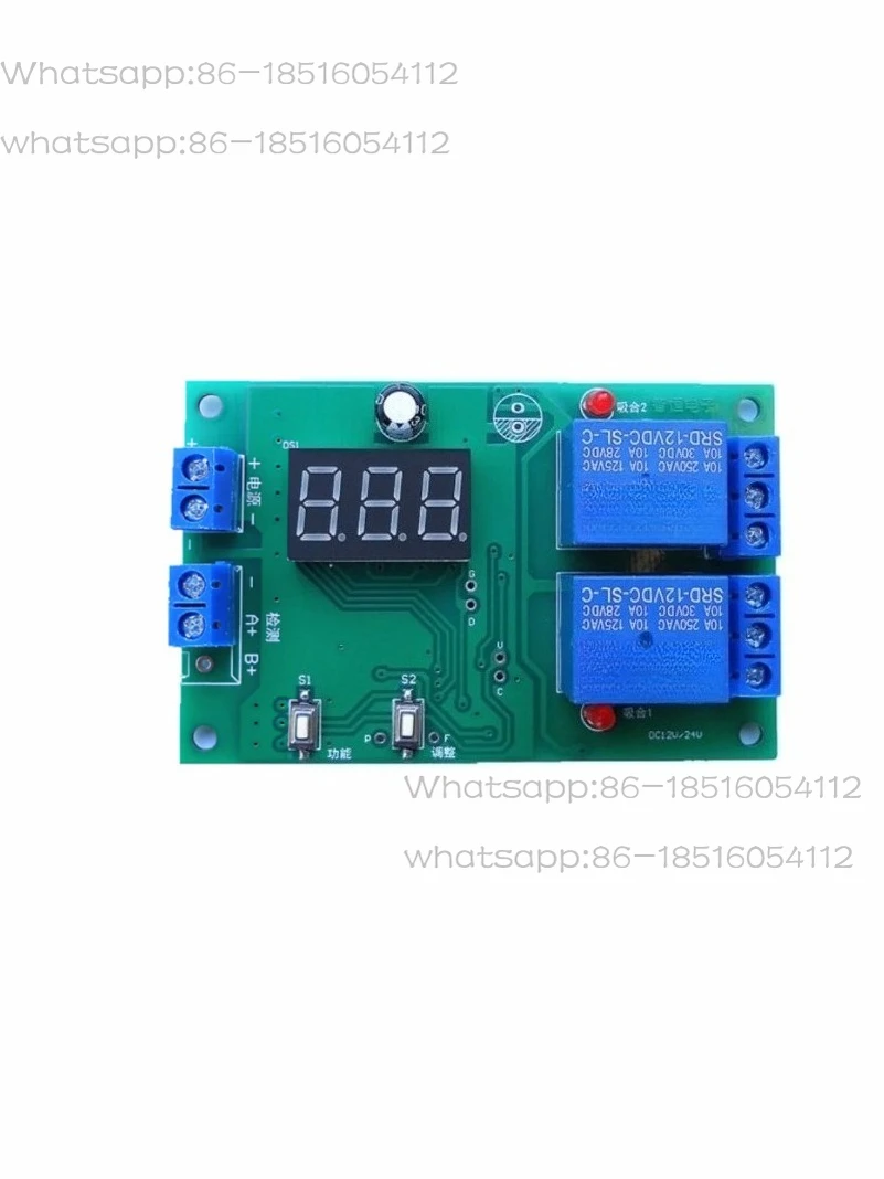 

Under Overvoltage Protection, Charge and Discharge Control, 1 DC Voltage Detection, 2 Relay Control Modules