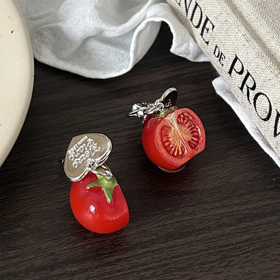Cute 3D Simulation Tomato Keyc - đánh giá và giá Food Zinc